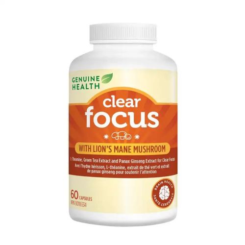 Genuine Health Clear Focus, 60 Capsules