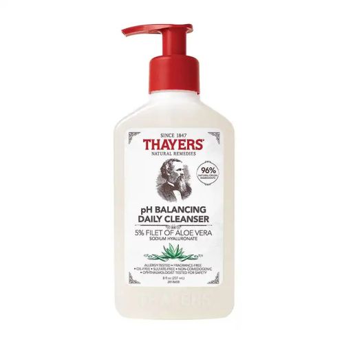 Thayers Remedies pH Balancing Daily Cleanser, 5 Percent Aloe Vera, 237ml