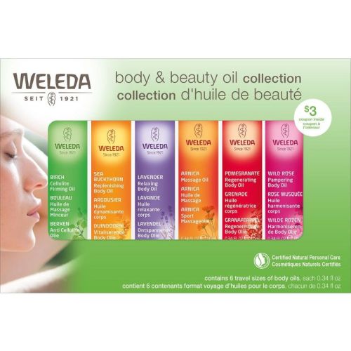 Weleda Body & Beauty Oil Collection, 6ct