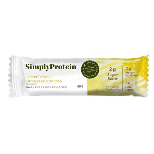 Simply Protein Plant Based Bar Lemon Coconut, 40g