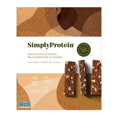 Simply Protein Plant Based Bar Peanut Butter Chocolate, 160g