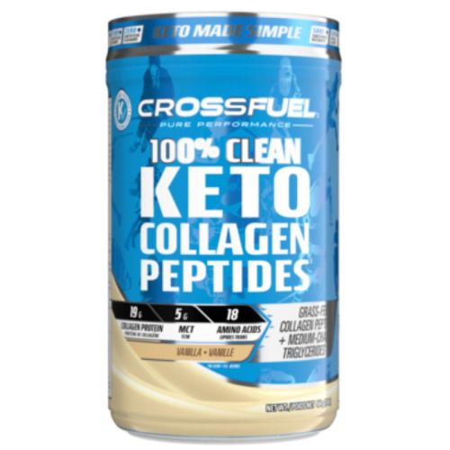 628677000408 Crossfuel Keto Collagen Peptides Vanilla, 454g