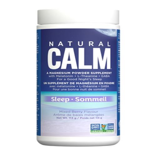 Natural Calm Sleep Mixed Berry Flavour, 4 oz.