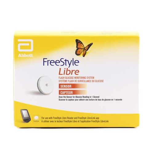 Abbott FreeStyle Libre Flash Glucose Monitoring System Sensor Kit
