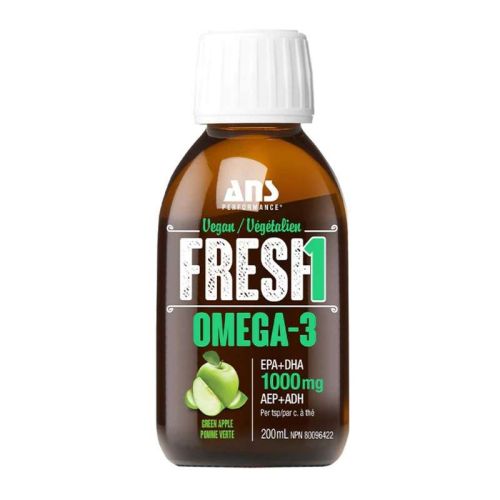 ANS Performance Fresh1 Omega-3 Vegan Green Apple, 200mL
