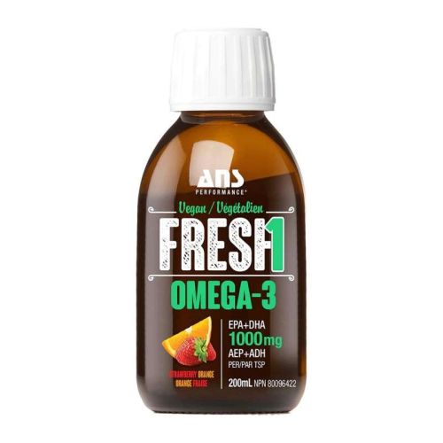 ANS Performance Fresh1 Omega-3 Vegan Strawberry Orange, 200mL