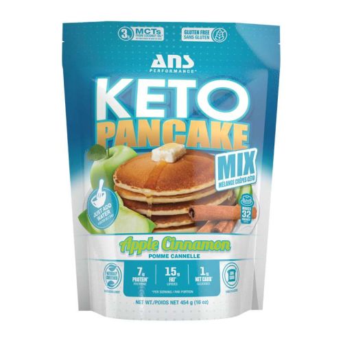 ANS Performance Keto Pancake Mix Apple Cinnamon, 454g