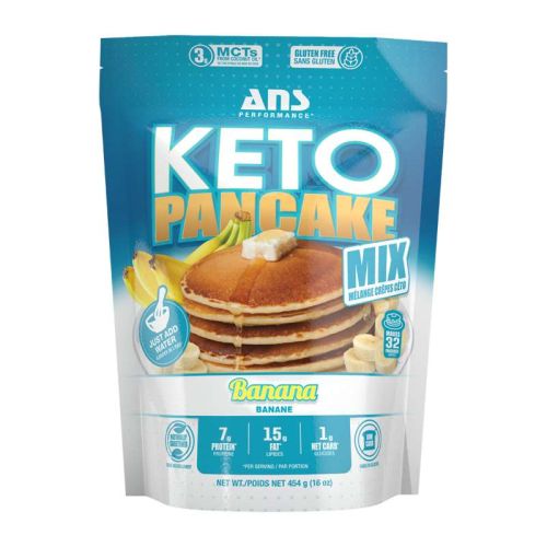 ANS Performance Keto Pancake Mix Banana, 454g