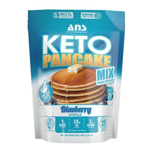ANS Performance Keto Pancake Mix Blueberry, 454g
