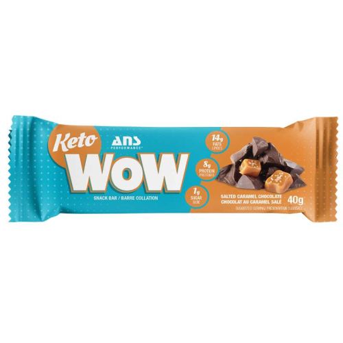 ANS Performance KetoWoW Snack Bar Salted Caramel Chocolate, 40g
