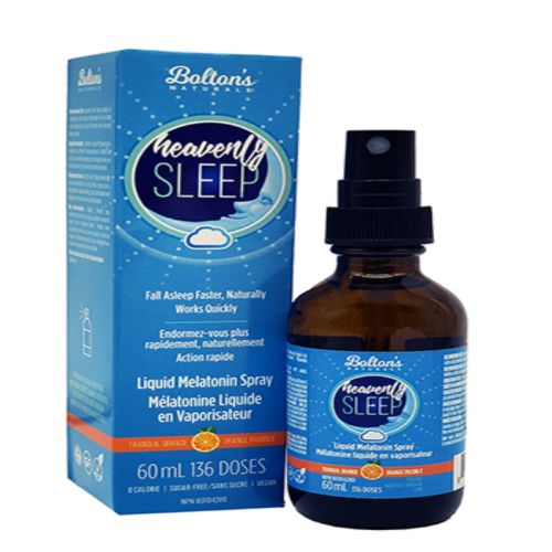 Natural Calm Heavenly Sleep Liquid Melatonin Sublingual Spray, 60 ml
