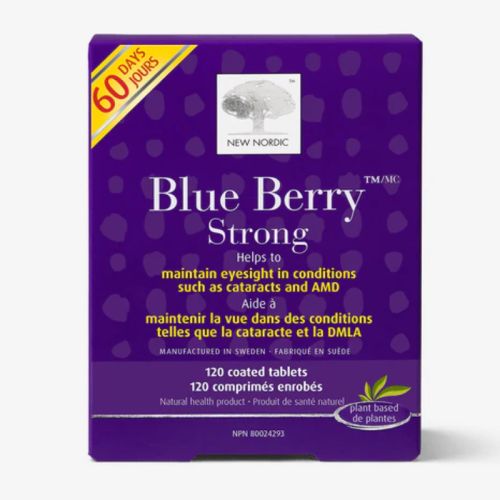 New Nordic Supplement Blue Berry ™ Strong, 120 Tablets