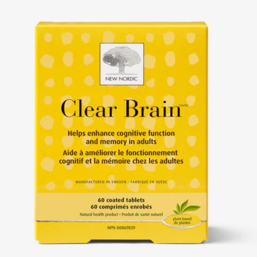 New Nordic Supplement Clear Brain ™, 60 Tablets