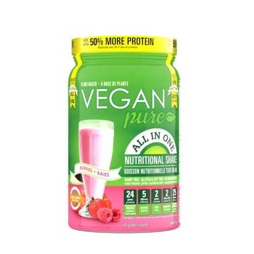 628451125327 Vegan Pure All in One Protein Berry
