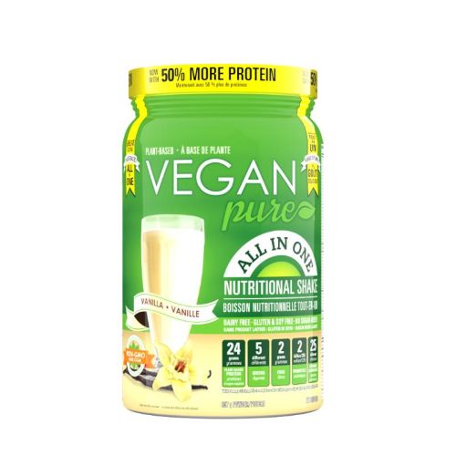 628451125334 Vegan Pure All in One Protein Vanilla