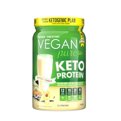 628451125419 Vegan Pure Keto Protein Vanilla