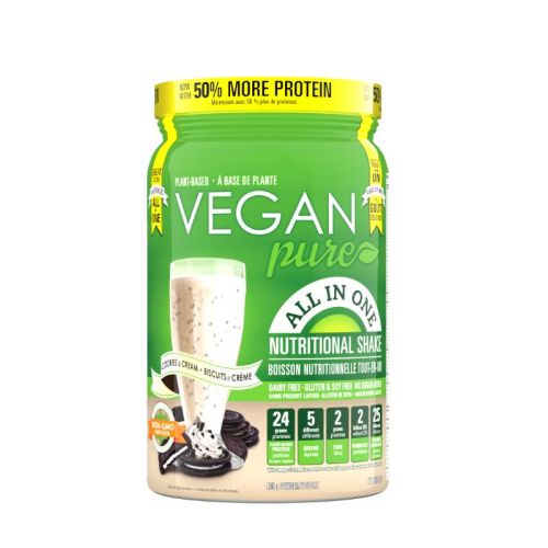 Vegan Pure All In One - Nutritional Shake - Cookies & Cream