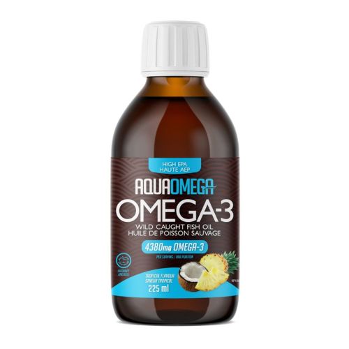 AquaOmega Omega-3 High EPA Tropical, 225ml
