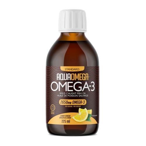 AquaOmega Omega-3 Standard Lemon 225mL