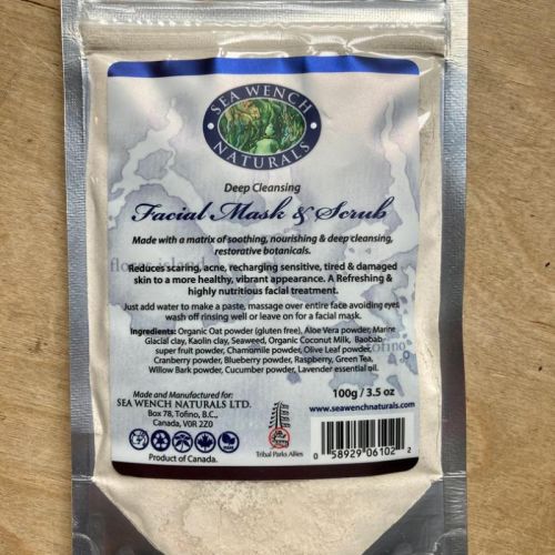 Sea Wench Naturals Deep Cleansing Facial Mask & Scrub