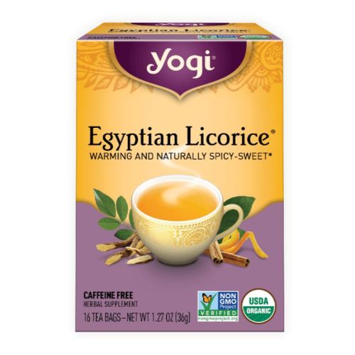 Yogi Organic Teas Egyptian Licorice, 16 tea bags