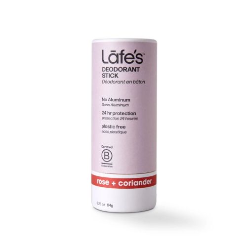 Lafe's Body Care Stick Deodorant Rose + Coriander, 64g