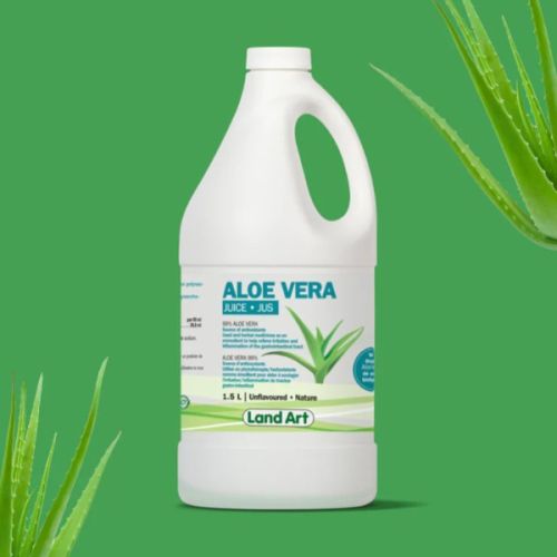 Land Art Aloe Vera Pure Juice Plain, 1.5L