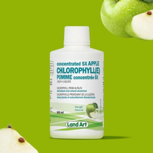 Land Art Chlorophyll(e) Conc. 5X Apple, 500ml