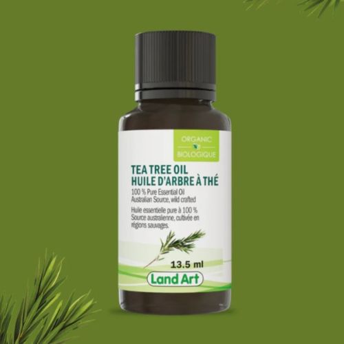 Land Art Organic Wild  & Pure Tea Tree Oil, 13.5ml