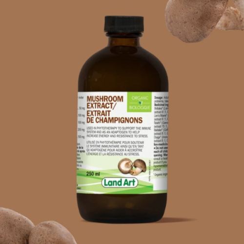 Land Art Organic Mushroom Extract, 250ml