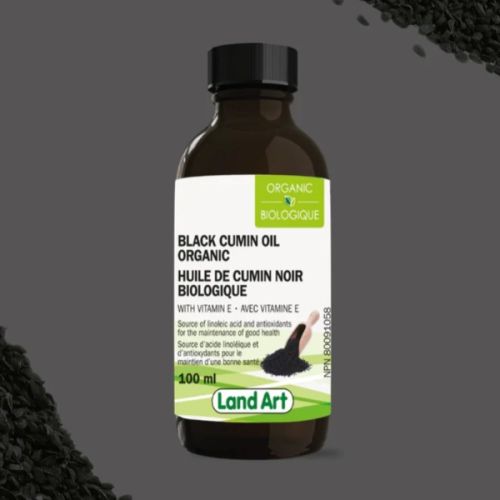 Land Art Organic Black Cumin Oil, 100ml