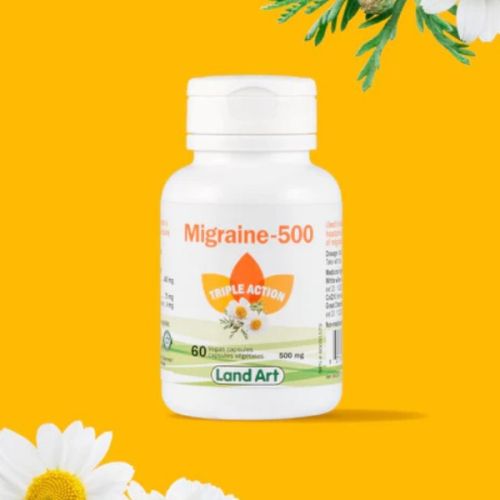 Land Art Migraine 500, 60caps