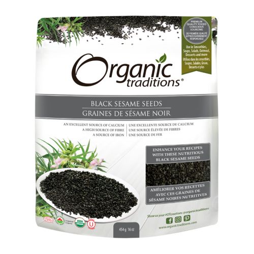 Organic-Black-Sesame Seeds-454g