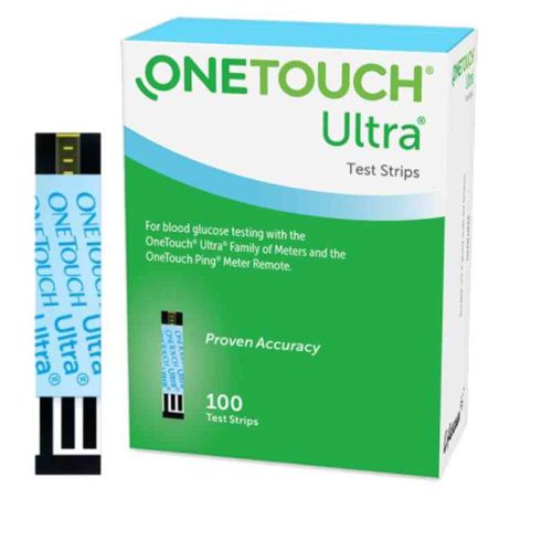 One Touch Ultra Test Strips, 100 Test Strips
