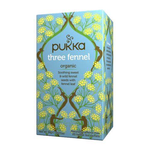 Pukka Organic Three Fennel, 20 Tea Bags