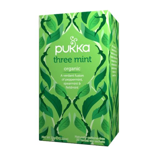 Pukka Organic Three Mint, 20 Tea Bags