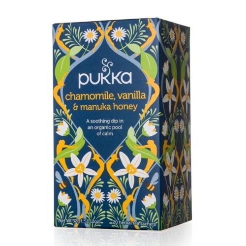 Pukka Organic Chamomile Vanilla Manuka Honey, 20 Tea Bags