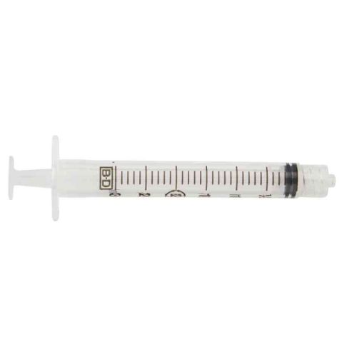 BD Luer-Lok Syringe sterile, single use, 3 mL, 200 Syringes