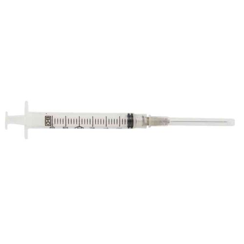 BD Syringe W Needle PrecisionGlide 3 mL 22G x 1 In., 100 Count