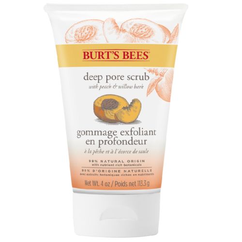 Burt's Bees Peach And Willowbark Deep Pore Scrub, 113.3 g