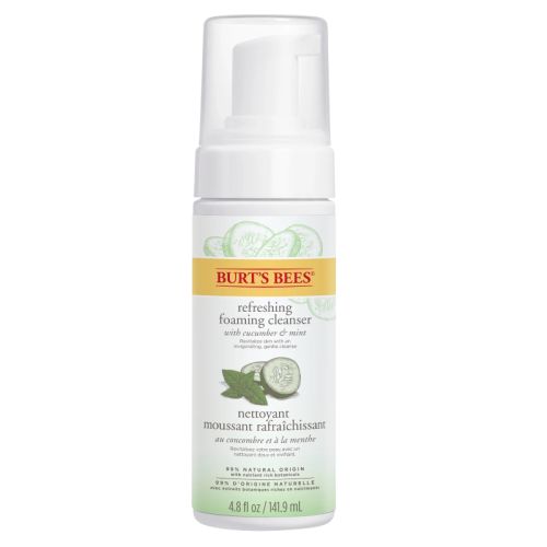 Burt's Bees Refreshing Foaming Face Cleanser With Cucumber And Mint, 141.9 mL