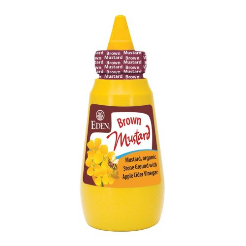 Eden Foods Organic Brown Mustard Squeeze 253mL