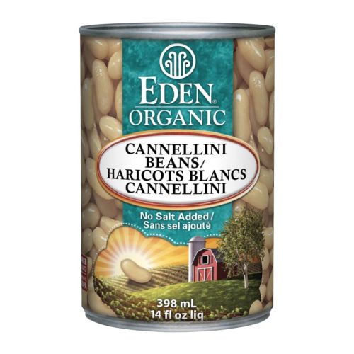 Eden Foods Organic Cannellini White Kidney Beans 398mL