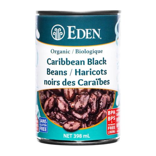 Eden Foods Organic Caribbean Black Beans 398mL