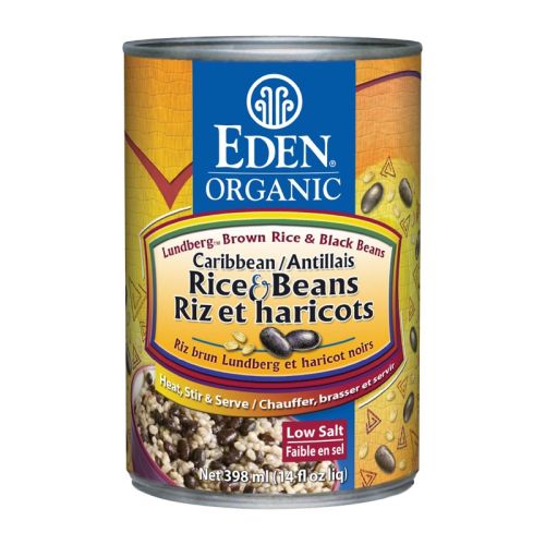 Eden Foods Organic Carribean Rice & Beans 398mL