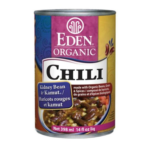 Eden Foods Organic Chili Kidney Beans & Kamut 398mL