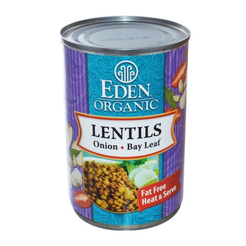 Eden Foods Organic Lentils Onion & Bay Leaf 398mL