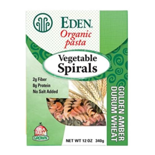 Eden Foods Organic Pasta Vegetable Spirals 340g