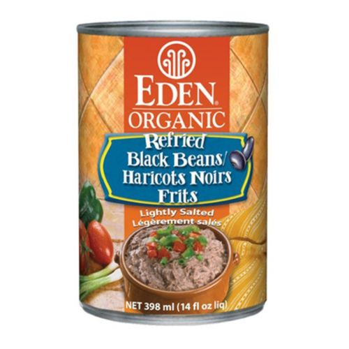 Eden Foods Organic Refried Black Beans 398mL