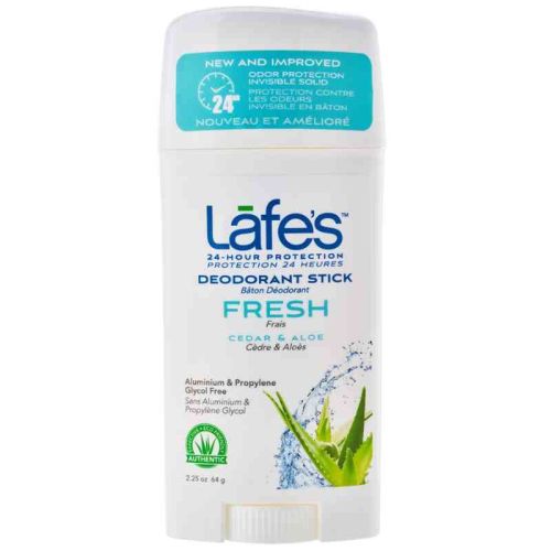 Lafe's Body Care Stick Deodorant Cedar + Aloe Vera, 64g